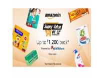 [1st to 7th Feb] Amazon Super Value Day – Groceries & Daily Needs Shopping upto 15% Cashback
