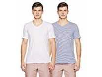 Amazon Brand – Symbol Men’s Plain Regular Fit T-Shirt (BAT01C_Blue/White _Small) (Combo Pack of 2) Rs. 179 Amazon Brand – Symbol Men’s Plain Regular Fit T-Shirt (BAT01C_Blue/White _Small) (Combo Pack of 2) Rs. 179