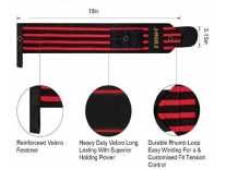 Tima Power Cotton Gym Support with Thumb Support Grip Gloves (Red) Hand Support(Red) Rs. 199