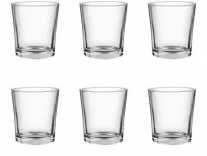 Treo (Pack of 6) Julia Cool Glass Set (Glass, 222 ml, Clear) At Rs.275