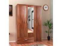HomeTown Ultima 3-Door Wardrobe with Mirror at Rs.14900