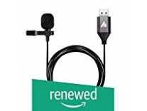 (Renewed) Maono AU-410 USB Clip On Lavalier Microphone Rs. 473