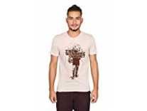 Vector X VTC-001-A-M Cotton T-Shirts Medium (Beige) Rs. 119