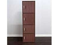 HomeTown Albert Engineered Wood Multipurpose Cabinet in Walnut & Cherry Brown Colour Rs. 3590