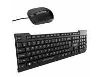 Zinq Technologies ZQ-1100 Wired Keyboard & Mouse Combo (Black) Rs.379