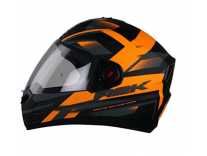 Steelbird R2K Full Face Graphics Helmet in Matt Finish with Plain Visor (Large 600 MM, Matt Black/Orange) Rs. 1784 Steelbird R2K Full Face Graphics Helmet in Matt Finish with Plain Visor (Large 600 MM, Matt Black/Orange) Rs. 1784
