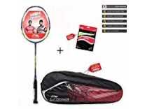 Li-Ning G-Force Lite 120 Carbon-Graphite Badminton Racquet (Navy) with String & Bag Rs. 2050