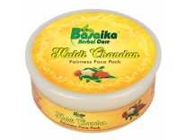 Basaika Herbal Care Unisex Paraben-Free Haldi Chandan and Kesar Fairness Face Pack, 120g at Rs. 256