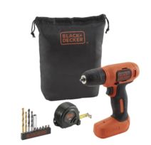 Black & Decker BDCD8GPA 7.2V Li-Ion Cordless Drill Kit (14-Pieces) Rs.1792
