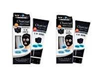 Charcoal Two Pieces Peel-Off Face Mask Rs. 100