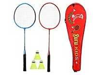 Cockatoo Economy Aluminum Cockatoo Economy Badminton Set, Pack of Two Racquet with 3 Shuttle & Cover, Size 27 Inch (K-Trac, 27 Inch) Rs. 249 Cockatoo Economy Aluminum Cockatoo Economy Badminton Set, Pack of Two Racquet with 3 Shuttle & Cover, Size 27 Inch (K-Trac, 27 Inch) Rs. 249