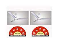 Crompton HS Plus – 5 Star 1200 MM Ceiling Fan (Opal White, Pack of 2) Rs. 2300