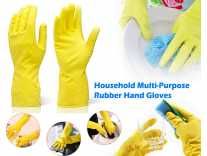 [Min 3 qty] DeoDap Cleaning Gloves Reusable Rubber Hand Gloves, Stretchable Glove Rs.49