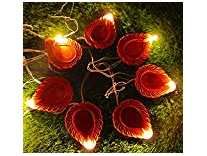 Kuber Industries Diwali Diya 2 Meter String Lights Diwali Lights for Decoration 20 Diya’s Diwali Candle String Light Decorative Lights for Diwali (Brown) Rs. 95 Kuber Industries Diwali Diya 2 Meter String Lights Diwali Lights for Decoration 20 Diya’s Diwali Candle String Light Decorative Lights for Diwali (Brown) Rs. 95