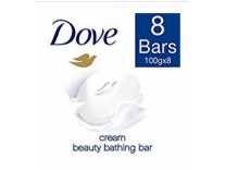 Dove Cream Beauty Bathing Bar, 100 g (Pack of 8) Rs.286