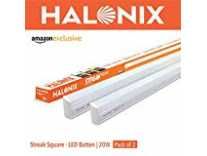 Halonix Streak Squar 20-Watt LED Batten (Pack of 2) Rs.607