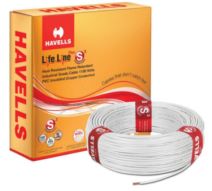 Havells Life Line Plus S3 0.5 sq mm PVC HRFR Cable Rs.828