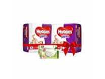 Huggies Wonder Pants Comfort Pack Small Size Diapers (146 Count) and Huggies Baby Wipes – Cucumber & Aloe Pack of 2 (144 Wipes) Rs.1195 Huggies Wonder Pants Comfort Pack Small Size Diapers (146 Count) and Huggies Baby Wipes – Cucumber & Aloe Pack of 2 (144 Wipes) Rs.1195