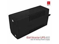 iBall Nirantar UPS 622 – Uninterrupted Power Supply To Your Personal Computers, Home Entertainment Network and Gaming Consoles, Black Rs.1799 iBall Nirantar UPS 622 – Uninterrupted Power Supply To Your Personal Computers, Home Entertainment Network and Gaming Consoles, Black Rs.1799