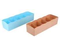 Miamour 2 Piece Plastic Underwear Storage Box at Rs.110