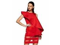 Mynah’s Reynu Taandon Women’s Body Con Dress (1748697012_Red_XS) Rs. 860