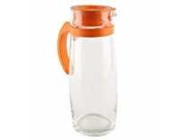 Ocean Divano Glass Pitcher With Orange Lid, 1.66 ml, Transparent Rs. 372