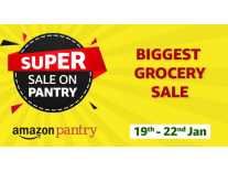 Amazon Pantry Super Sale 19th to 22nd Jan