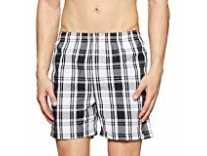 Puma Men’s Checkered Boxer (IN91813101_Peacoat-Medium) Rs.239