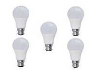 Syska PAG Base B22 9-Watt LED Bulb (Pack of 5, Cool White) Rs.441