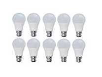 Syska PAG SRL Base B22 9-Watt LED Bulb (Pack of 10, Cool White) Rs.695