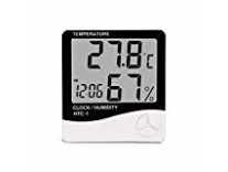 Thermocare Room Thermometer Digital With Humidity and accurate temperature indicator wall mount Led Clock time HTC-1 Rs.312 Thermocare Room Thermometer Digital With Humidity and accurate temperature indicator wall mount Led Clock time HTC-1 Rs.312