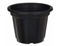 Unique Plastic Nursery Pot (5 inch, Black) at Rs.65