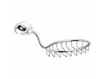 Visko lyra Brass Round Soap Tray (Silver, Chrome Finish) Rs.195