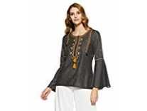 W for Woman Women’s Tunic Top (18AUW30077-110236_Grey_8) Rs. 279