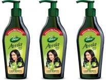 Dabur Amla Hair Oil for Long, Healthy and Strong Hair, 550 ml (Pack of 3) Hair Oil 1650 ml Rs. 403