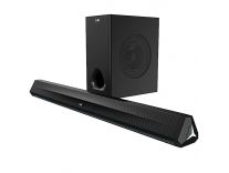 boAt Aavante Bar Orion Soundbar with 160W RMS Signature Sound, 2.1 CH, BT v5.3, Multi-Compatibility Modes, Wired Subwoofer, EQ Controls, Dynamic LEDs & Master Remote Control(Premium Black) Rs. 7499