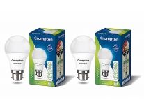 Crompton Dyna Ray 9W Round B22 LED Cool Day Light Pack of 2 Rs. 188