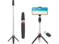DIGITEK Wireless Selfie Stick with Mini Tripod for Action Camera, Mobile DTR-210SS Tripod Black, Supports Up to 1000 g Rs. 499