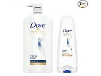 Dove Intense Repair Shampoo 1 Litre + Conditioner 175ml, Combo | For Dry and Damaged Hair | Enriched with Fibre Actives | Strengthening Shampoo for Smooth & Strong Hair Rs. 694