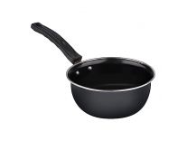 ATEVON Black Non-Stick Frypan and Big Tadka/Saucepan – 16 cm, 2.9mm Thick Hard Coated Finish, 12 cm Rs. 264