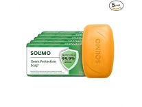 Amazon Brand – Solimo Germ Protection Soap, 125gm (Pack of 5) Rs. 145