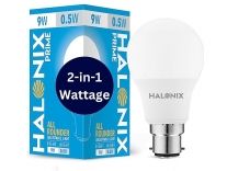 HALONIX 2 in 1 All Rounder 9W,0.5W B22D Led Bulb Cool White & Off White,Pack of 1, Multi Wattage with Adjustable led Light Rs. 89