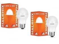 Halonix 4.9 Watt E27 LED Cool Day Light led Bulb, Pack of 2, White light Rs. 183