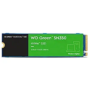 [Prime Members] Western Digital WD Green SN350 NVMe 480GB, Upto 2400MB/s, 3 Y Warranty, PCIe Gen 3 NVMe M.2 (2280), Internal Solid State Drive (SSD) (WDS480G2G0C) Rs. 2499