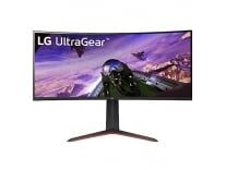 LG Ultragear 21:9 Curved Gaming Monitor 86.42 cm (34 Inch), QHD 3440 x 1440, 5ms, 160Hz, AMD FreeSync™ Premium, HDR 10, sRGB 99% (Typ.), Height Adjust Stand, DP, HDMI, Speaker, Headphone Out, 34GP63A Rs. 35999