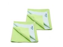 Newnik Quick Waterproof Dry Sheet Large Combo Pack of 2 Lemon Green (Each Size : 100 cm x 140 cm) Rs. 216