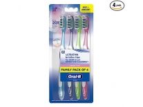 Oral B Sensitive & Gums Extra Softs Manual Toothbrush For Adults, Multicolor – (Buy 2 Get 2 Free) Rs. 147