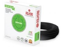Polycab PVC 1 sq/mm Black 90 m Wire Matte Black Rs. 1359