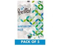 [Apply ₹21 Coupon] Amazon Brand – Presto! Naphthalene Balls – 200 G (Pack Of 5) Rs. 358