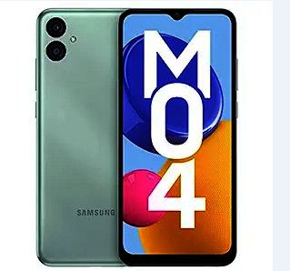 Samsung Galaxy M04 Light Green, 4GB RAM, 64GB Storage | Upto 8GB RAM with RAM Plus | MediaTek Helio P35 Octa-core Processor | 5000 mAh Battery | 13MP Dual Camera Rs. 6999